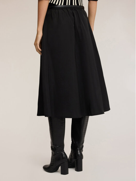 Motivi Motivi Gonna midi 1013W000689N033 Nero A-Line Fit