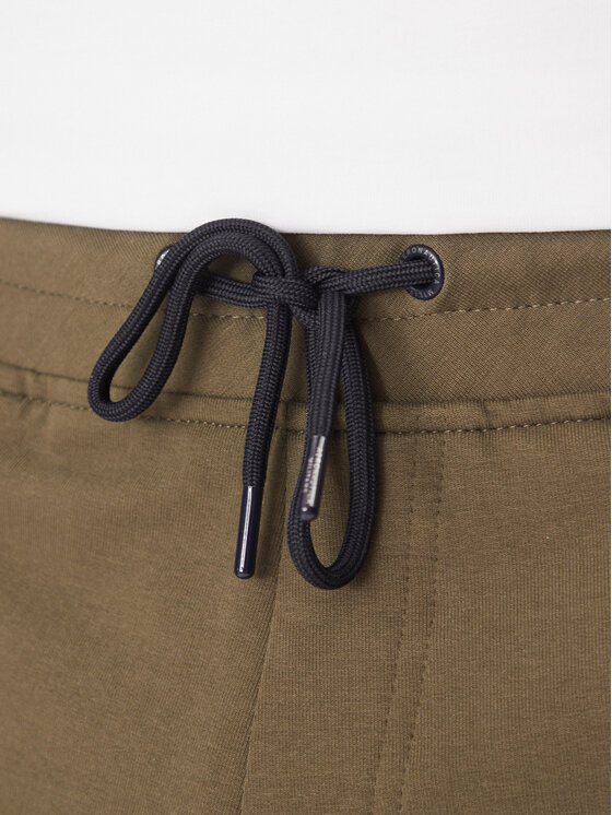 Aeronautica Militare Aeronautica Militare Pantaloni scurți sport 251BF017F459 Kaki Regular Fit