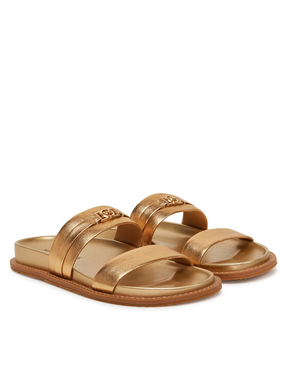 MICHAEL Michael Kors MICHAEL Michael Kors Şlapi Mandy 40S5MAFS1M Auriu