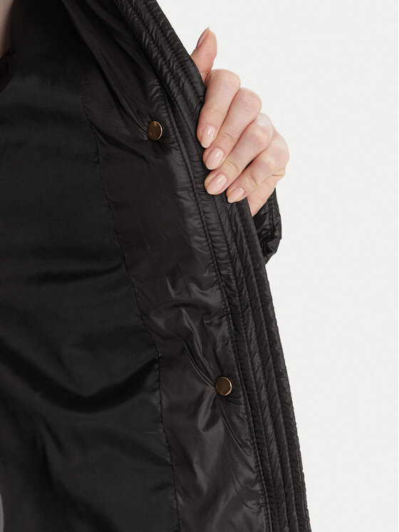 Artigli Artigli Παλτό χειμωνιάτικο ACPM002934 Μαύρο Regular Fit