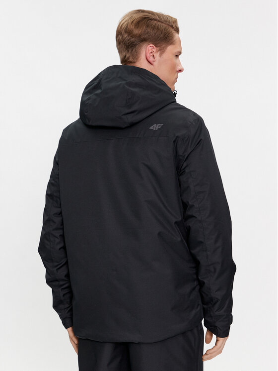 4F 4F Skijacke 4FAW23TTJAM305 Schwarz Regular Fit