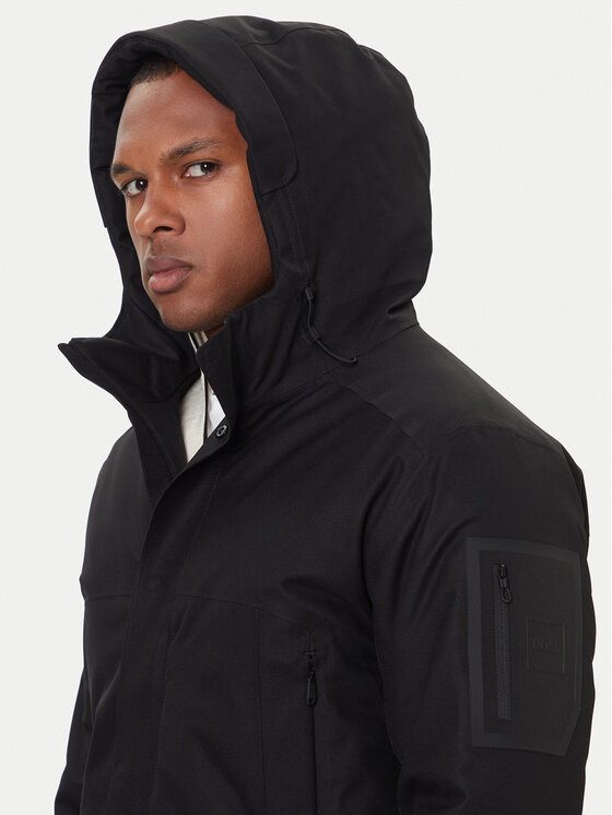 BOSS BOSS Parka Hexatech 50544563 Crna Regular Fit