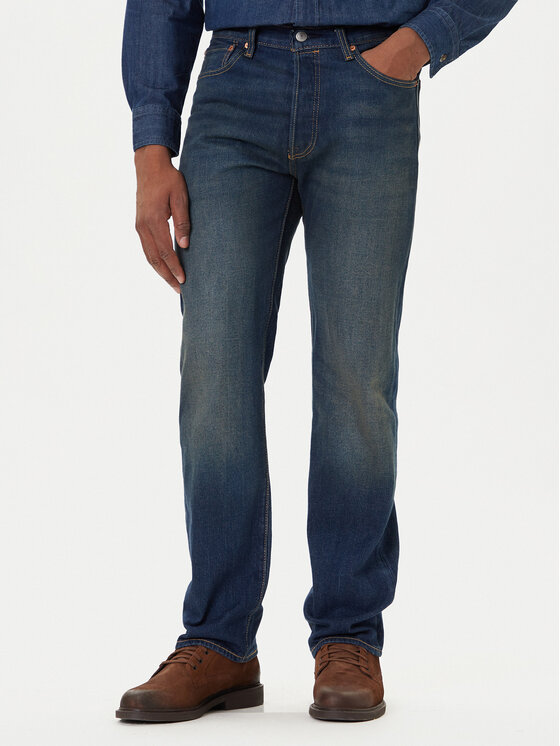 Levi's® Levi's® Blugi 501® 00501-3604 Albastru Straight Fit