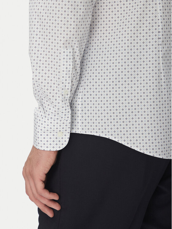 BOSS BOSS Koszula H-Hank-Kent-C1 50545147 Biały Slim Fit