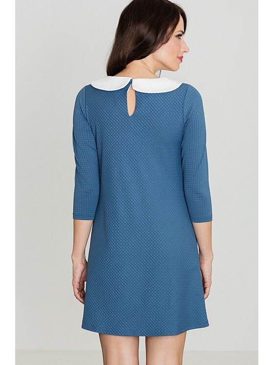 Lenitif Lenitif Vestito k218 Blu Regular Fit