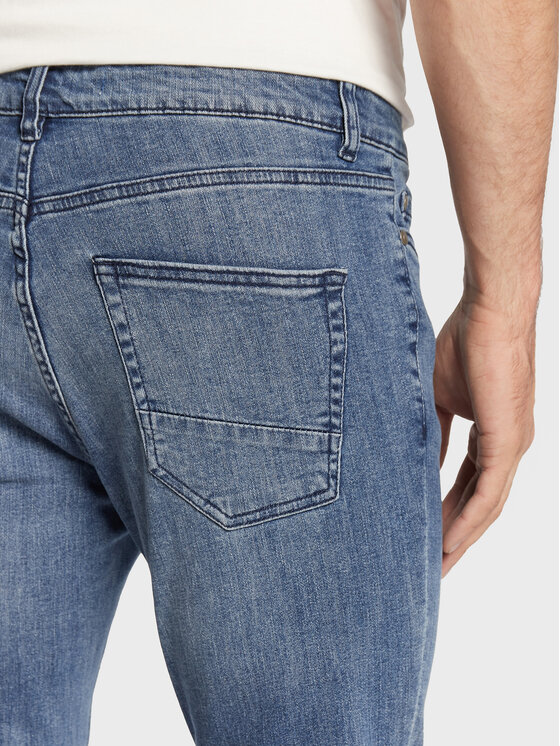 Brave Soul Brave Soul Jeans hlače MJN-DONTE Modra Super Skinny Fit