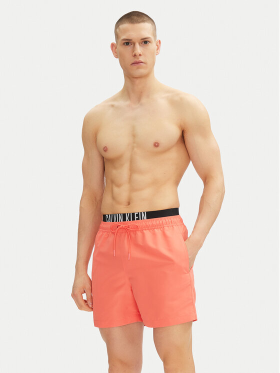 Calvin Klein Swimwear Calvin Klein Swimwear Plaukimo šortai KM0KM01093 Rožinė Regular Fit