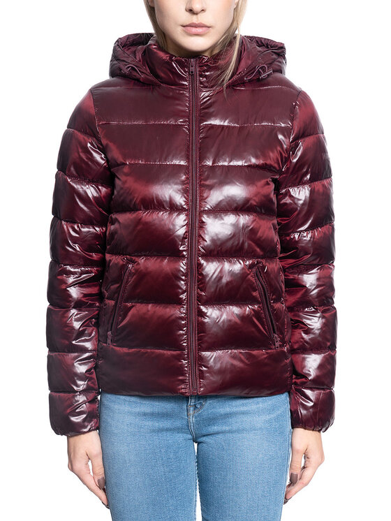 Wrangler Wrangler Giacca di transizione SHORT PUFFER Marrone Regular Fit