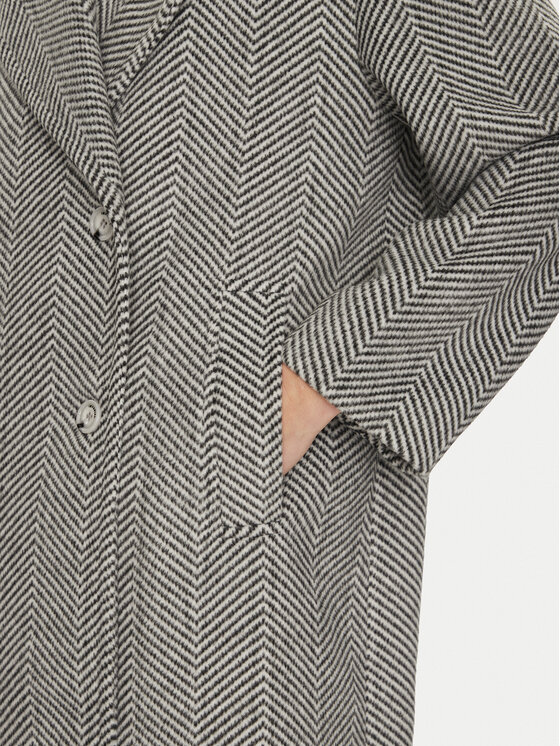 Imperial Imperial Παλτό μεταβατικό KI54IBT Γκρι Relaxed Fit