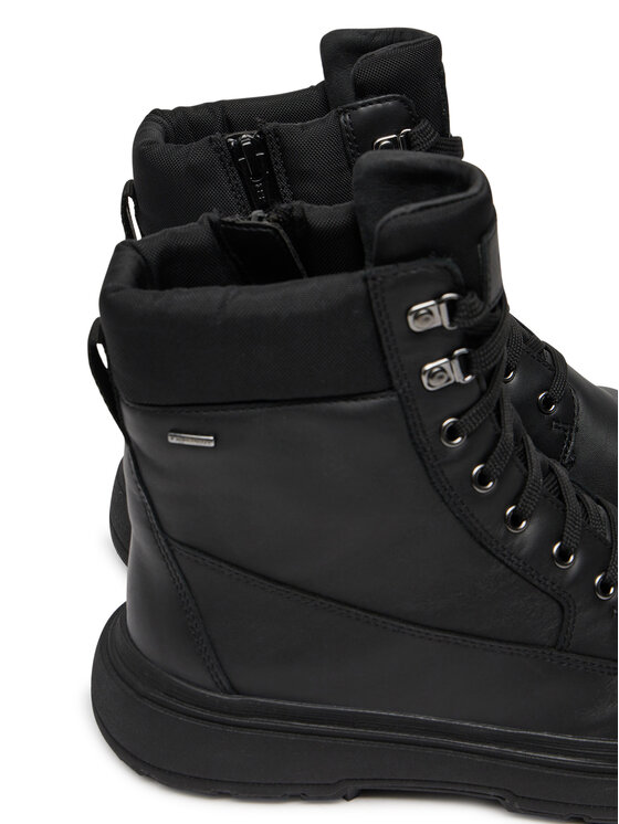 Geox Geox Schnürstiefeletten D46XMB 08511 C9999 Schwarz