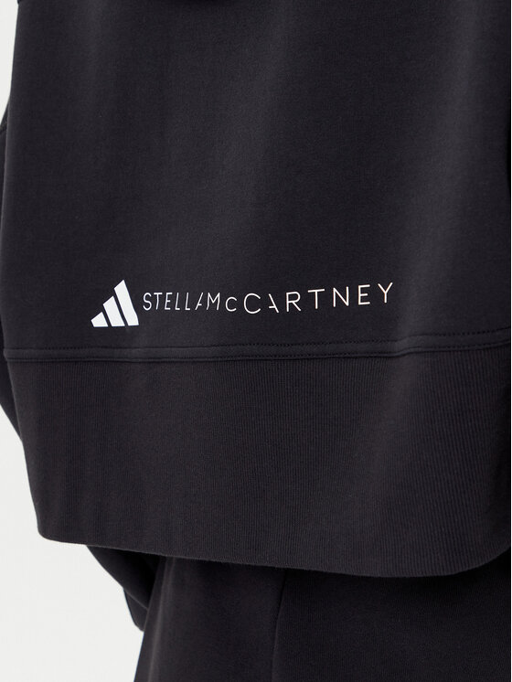 adidas by Stella McCartney adidas by Stella McCartney Світшот JD8107 Чорний Loose Fit