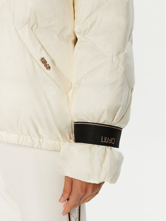 Liu Jo Liu Jo Žieminė striukė TF4154 TS072 Écru Regular Fit