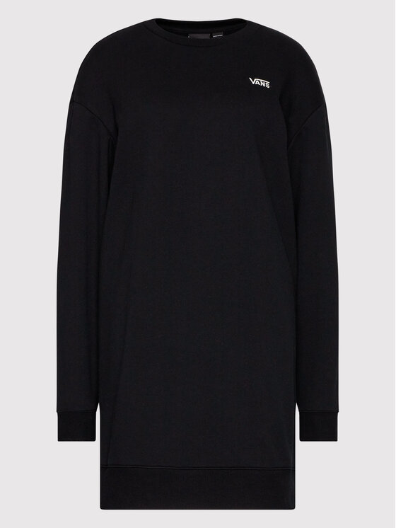 Vans Vans Vestito di maglia Flying V Bff VN0A5LNV Nero Relaxed Fit