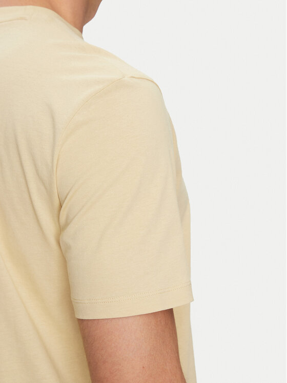HUGO HUGO T-Shirt Dero222 50466158 Beżowy Regular Fit