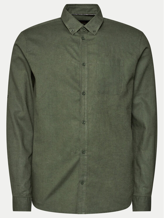 indicode chemise globe 20-315 vert regular fit