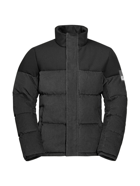 Jack Wolfskin Jack Wolfskin Kurtka przejściowa Jack Wolfskin Nature Corduroy Jkt M Czarny Regular Fit