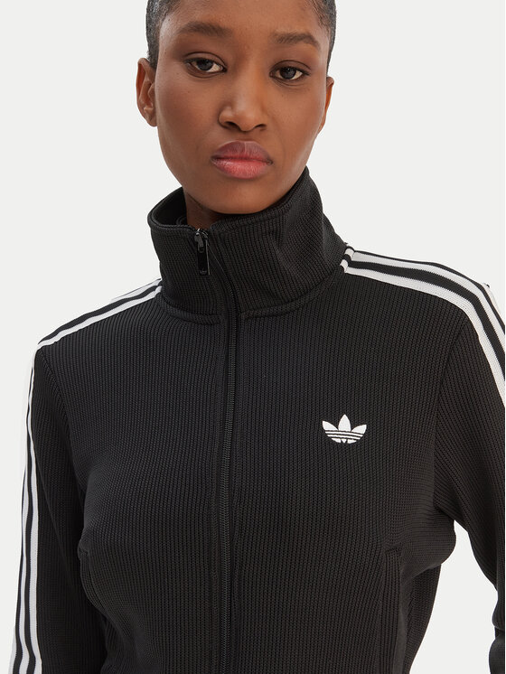 adidas adidas Džemperis Firebird adicolor JY2613 Juoda Regular Fit