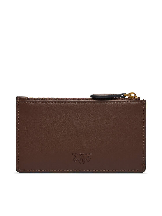 PINKO PINKO Pouzdro na kreditní karty Airone Cardholder. AI 23-24 PCPL 100251 A0GK Hnědá