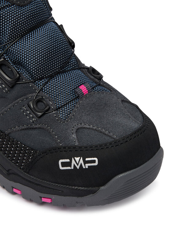 CMP CMP Turistiniai batai Kiruna Mid FitGo Fleece Wp 3Q57894 Juoda