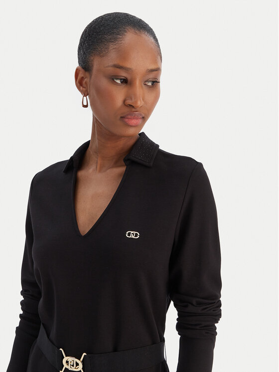 Liu Jo Liu Jo Kleid für den Alltag TF5224 JS182 Schwarz Regular Fit