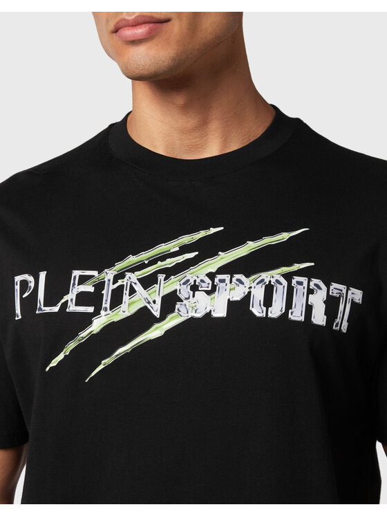 Plein Sport Plein Sport T-Shirt 5641 Czarny Regular Fit