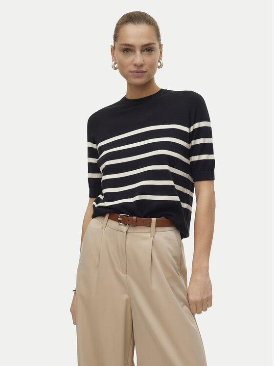 Vero Moda Vero Moda Džemper Saba 10306829 Crna Regular Fit