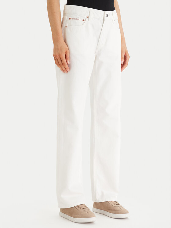 Calvin Klein Jeans Calvin Klein Jeans Blugi LV047F717G Écru Straight Fit