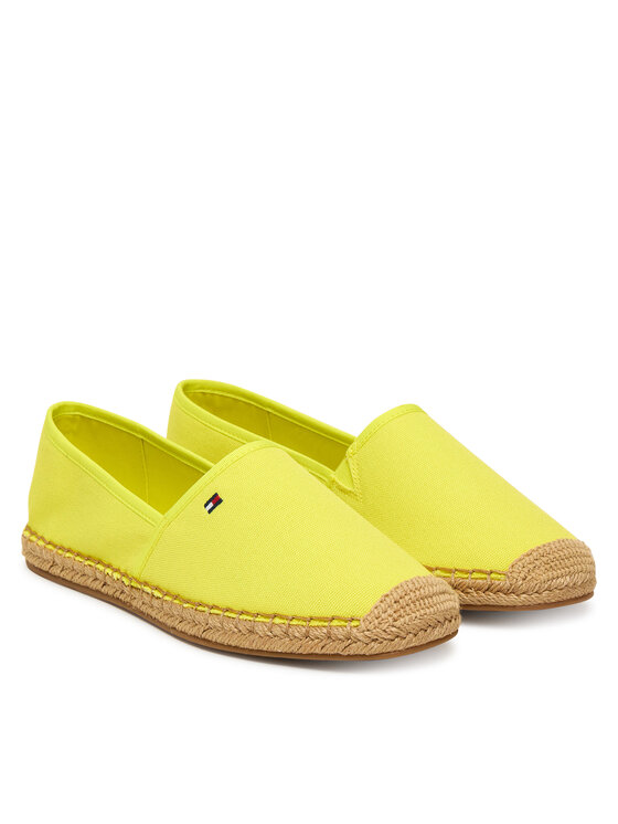 Tommy Hilfiger Tommy Hilfiger Εσπαντρίγιες Flag Canvas Espadrille FW0FW08541 Πράσινο
