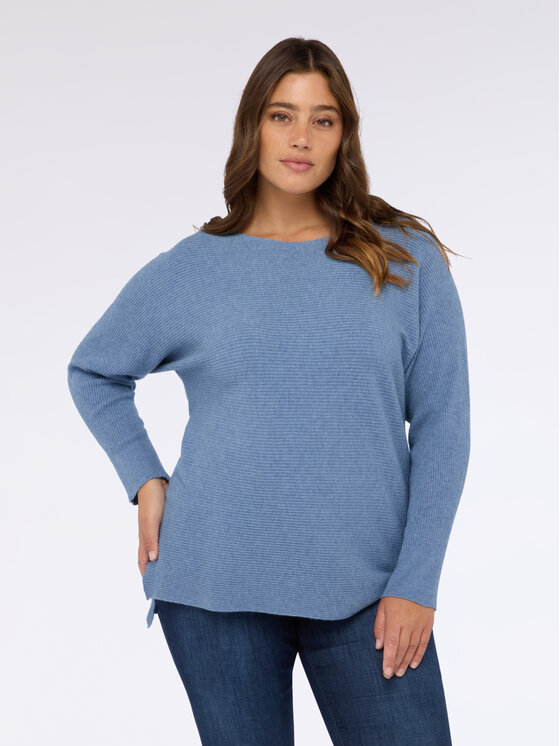 Fiorella Rubino Fiorella Rubino Maglione M024E002010N004 Turchese Regular Fit