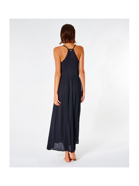 Rip Curl Rip Curl Sukienka letnia Classic Surf Maxi Dress Czarny Relaxed Fit