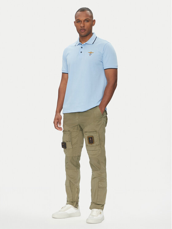 Aeronautica Militare Aeronautica Militare Текстилни панталони 251PA1387CT1493 Каки Regular Fit