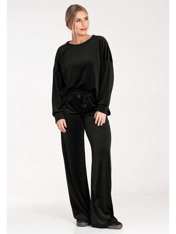 FIGL FIGL Tepláková súprava M1100 Čierna Regular Fit