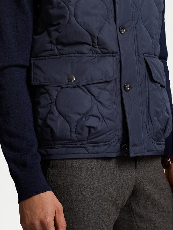 Polo Ralph Lauren Polo Ralph Lauren Kamizelka 710950836001 Granatowy Regular Fit