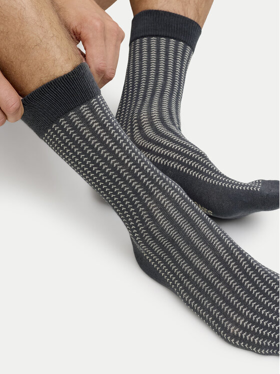 Jack & Jones Jack & Jones Komplekti kuuluvad bokserid ja sokid Trent Giftbox 12285126 Must