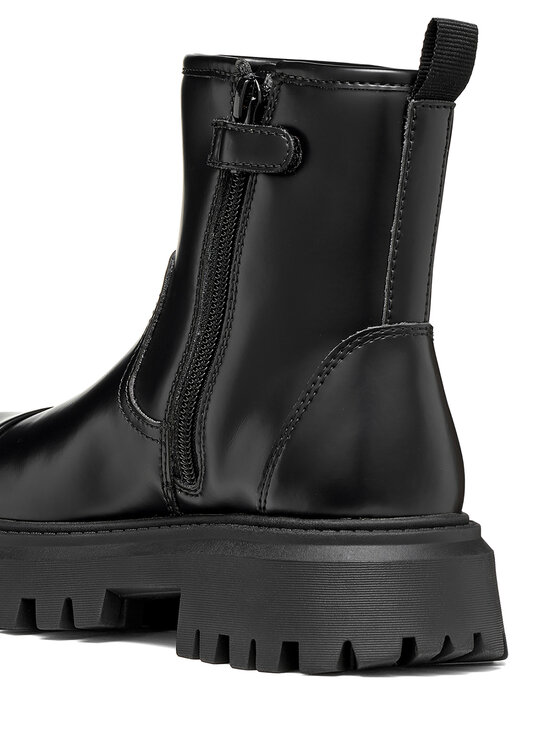 Geox Geox Botki J Maquinnens Girl J66M6B 000CN C9999 M Czarny
