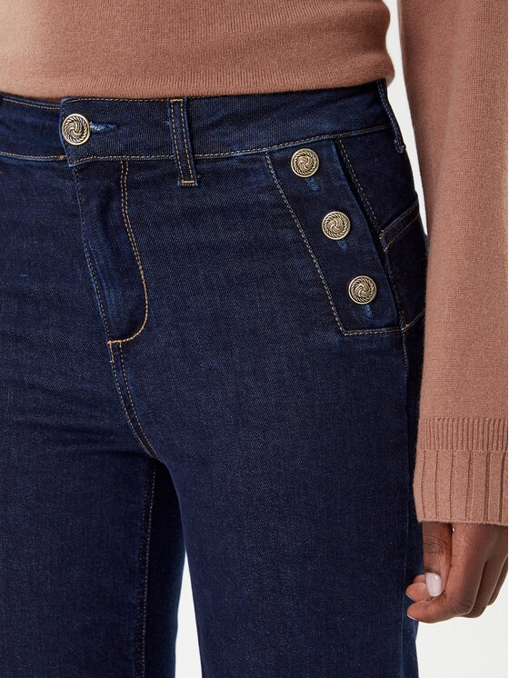 Liu Jo Sport Liu Jo Sport Jeans hlače UF5090 D0264 Mornarsko modra Regular Fit