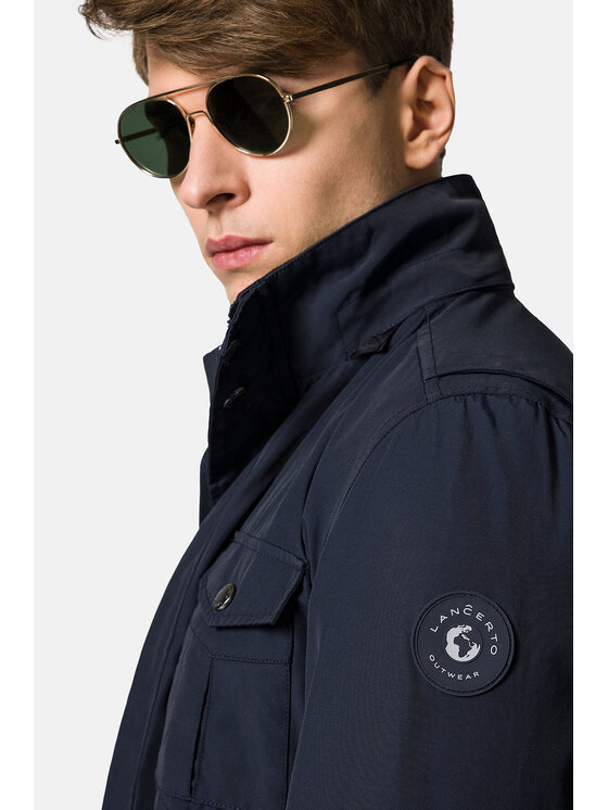 Lancerto Lancerto Kurtka przejściowa Detroit KU131123000009 Granatowy Regular Fit
