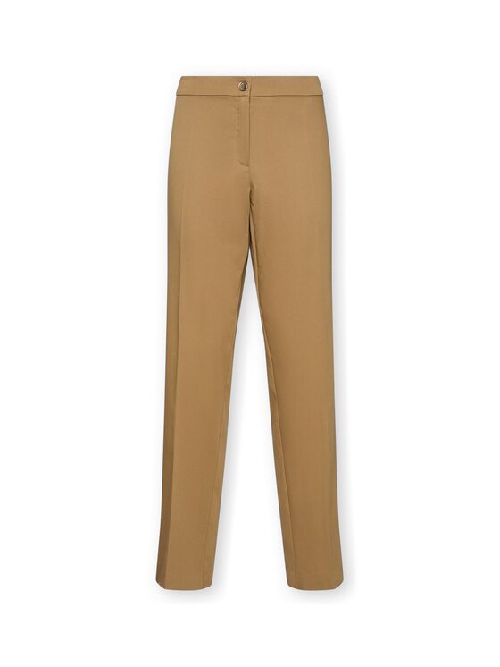 Elena Mirò Elena Mirò Pantaloni di tessuto P010P000498N022 Marrone Regular Fit