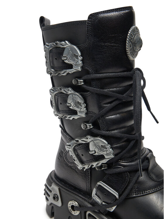 NEW ROCK NEW ROCK Bocanci M-391-S1 Negru