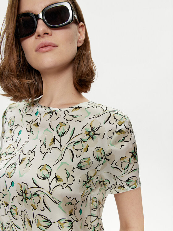 Marella Marella T-shirt Hobby 2413111161 Verde Regular Fit