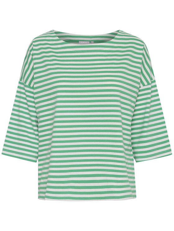 Fransa Fransa Μπλουζάκι 20611666 Πράσινο Regular Fit