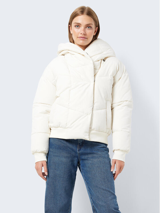 Winterjacke Noisy May, Größe L Ekru 27026539