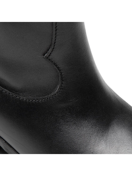 Simple Simple Īsie zābaki SL-15-02-000048 Melns