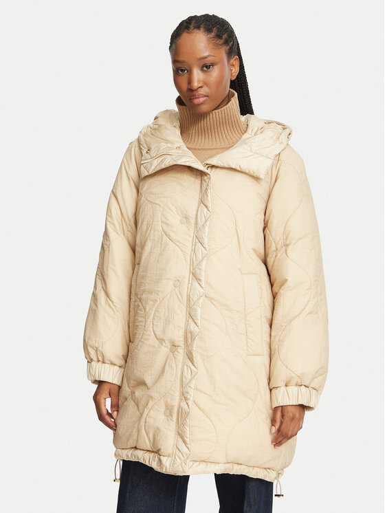 Weekend Max Mara Weekend Max Mara Ziemas jaka Anfora 2625496062 Bēšs Regular Fit