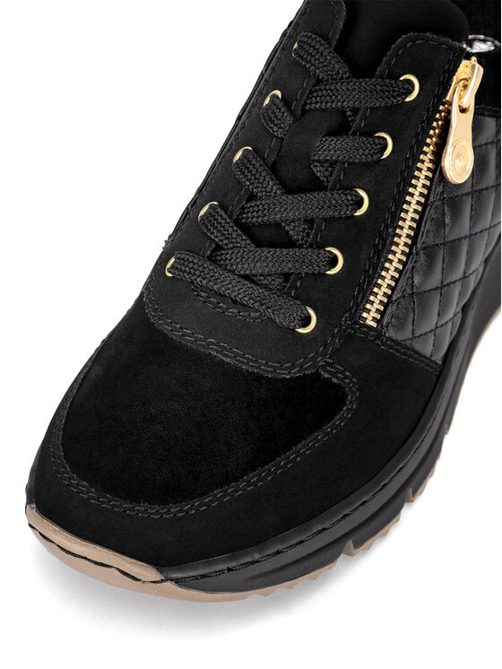 Rieker Rieker Sneakersy N6314-00 Černá