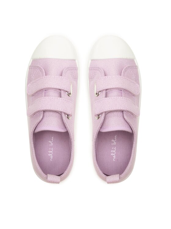 Nelli Blu Nelli Blu Sneakers aus Stoff DIM33230 Violett