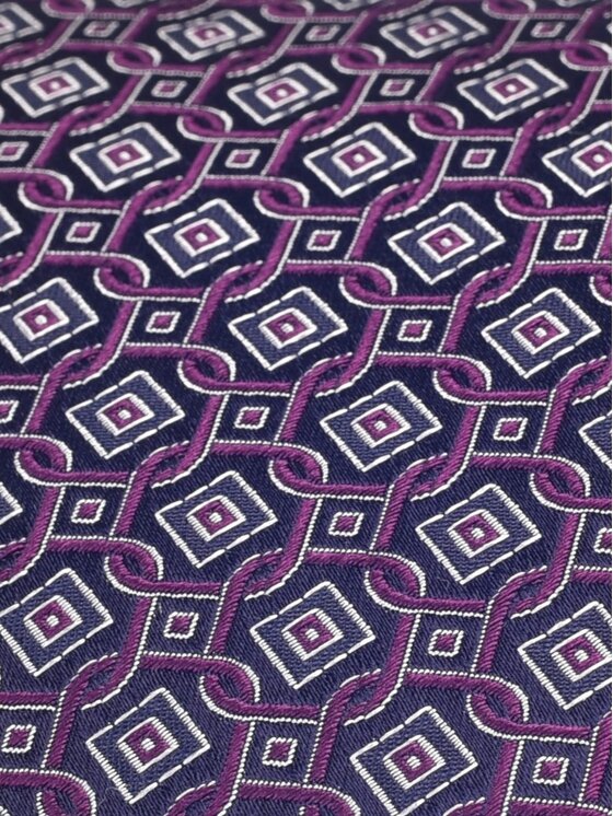 ELSNER ELSNER Γραβάτα JEDWAB ŻAKARD A1047 Μωβ