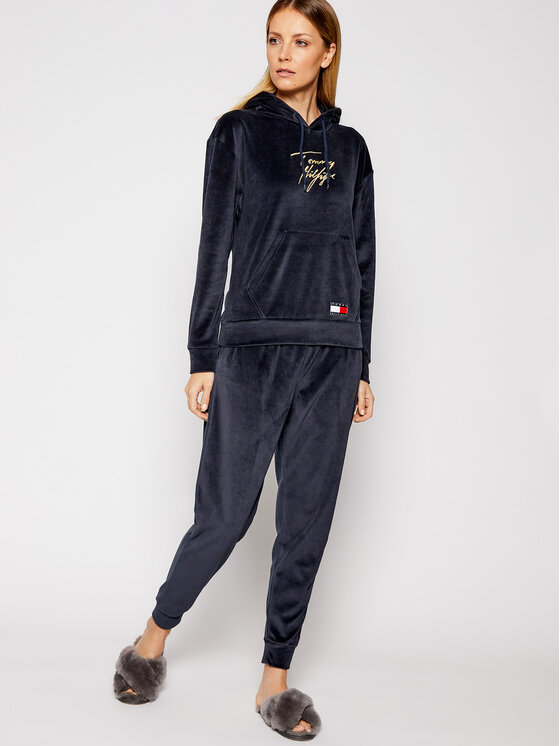 Tommy Hilfiger Sweatshirt Oh UW0UW02532 Dunkelblau Regular Fit • Modivo.de