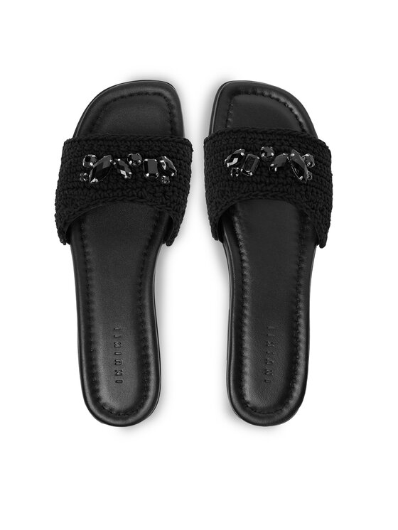 Inuikii Inuikii Чехли Woven Cali 1014.003.0041.000 Черен