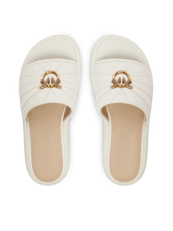 PINKO PINKO Šľapky Fiona 03 SD0525 P003 Écru